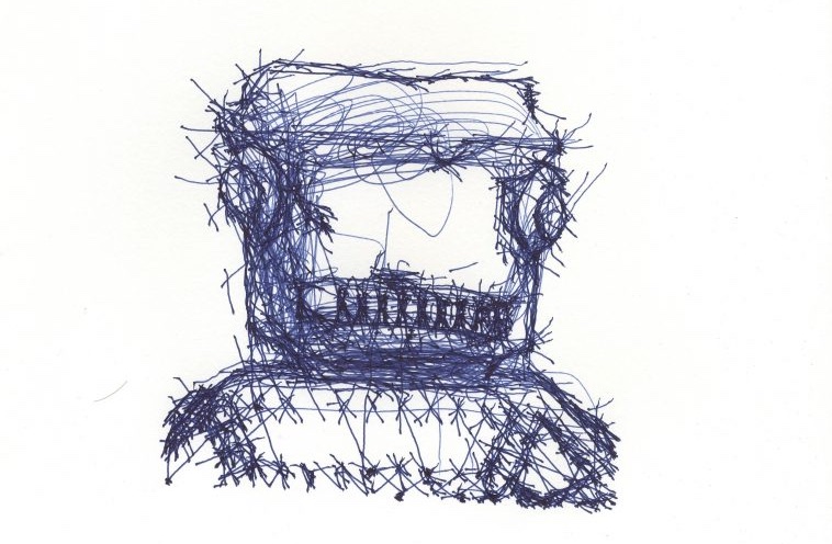 Patrick Tresset robotic drawing system