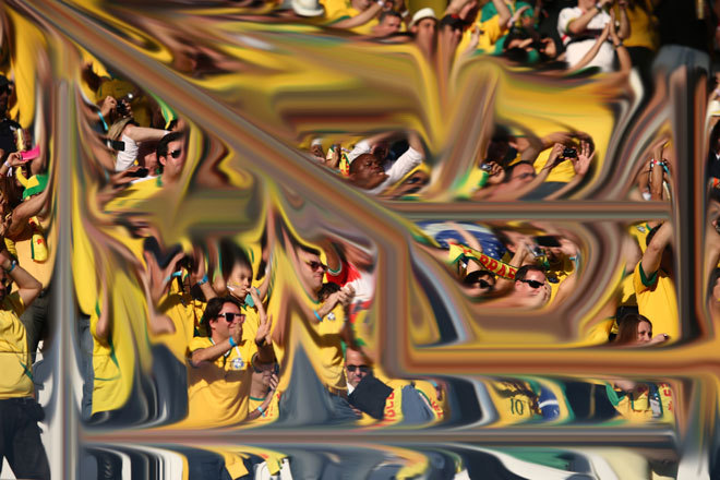 Pixel-based image transformation by Kim Asendorf