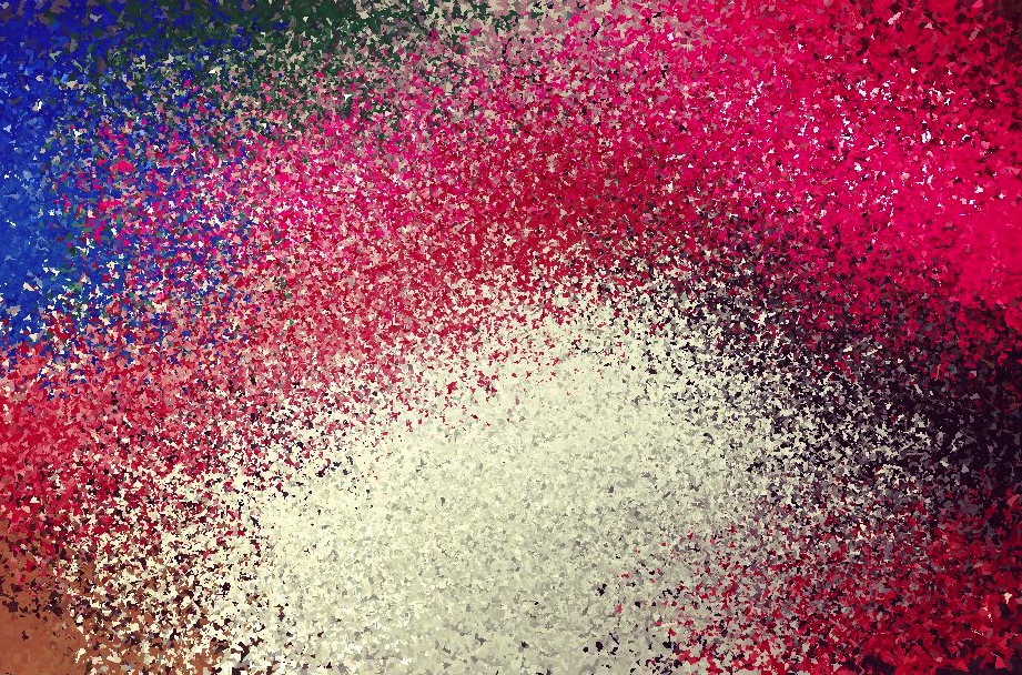 Photographic data rearranged in Matthieu Savary's Pixel is Data